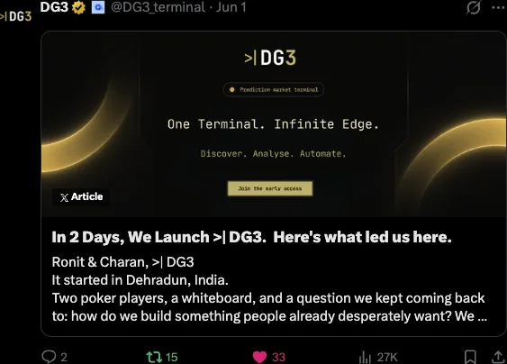 Launch story post: one terminal, infinite edge