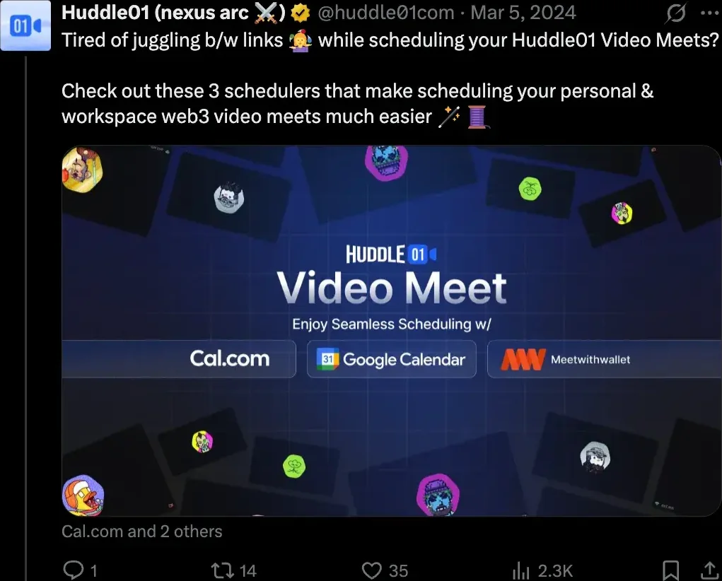 Video Meet feature announcement